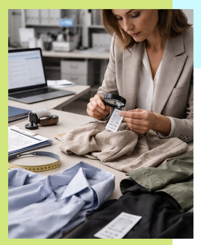 Сертификация одежды и текстиля в Новомосковске, быстрая экспертиза