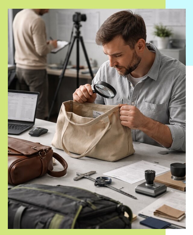 Сертификация сумок в Новомосковске, оформление и получение сертификатов