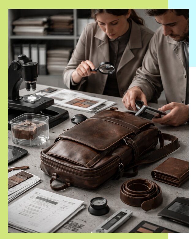 Сертификация кожаных изделий и подтверждение качества в Новомосковске