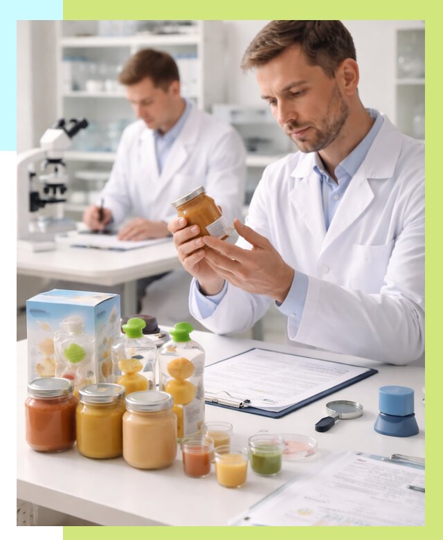 Сертификация детского питания в Новомосковске от 30975 р. | Алешин-Нвм