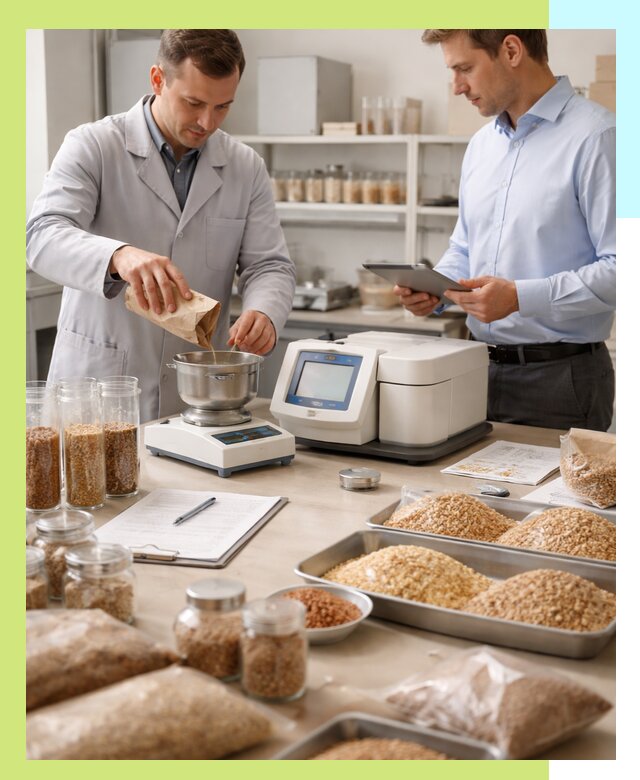 Сертификация зерна и зерновой продукции в Новомосковске для экспорта