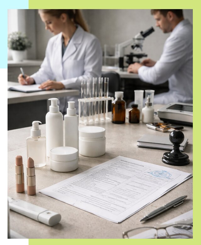 Сертификация косметики в Новомосковске от 20650 р. - Алешин-Нвм
