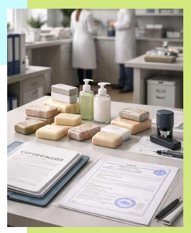 Сертификация мыла и сертификат на мыло в Новомосковске от 12390 | Алешин-Нвм