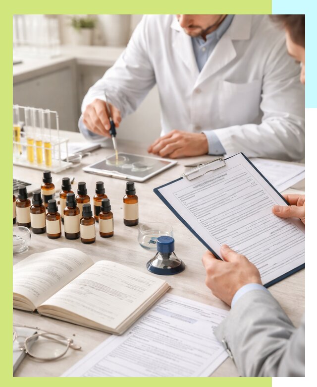 Сертификация эфирных масел и документация качества в Новомосковске