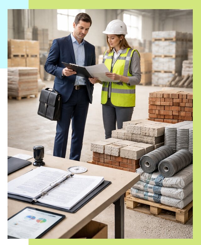 Сертификация строительных материалов в Новомосковске от 20650 р. Алешин-Нвм