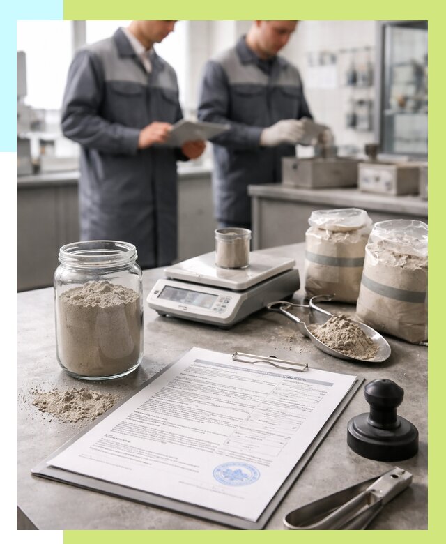 Сертификация цемента в Новомосковске от 20650 р. | Алешин-Нвм