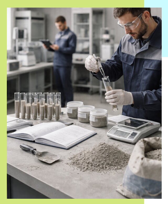 Сертификация цемента и подтверждение качества продукции в Новомосковске