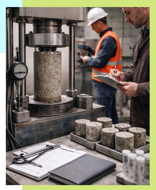 Сертификация бетона в Новомосковске от 30975 р. сертификат | Алешин-Нвм