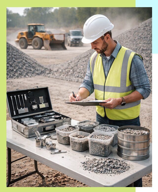 Сертификация щебня в Новомосковске по ГОСТу и техническим требованиям