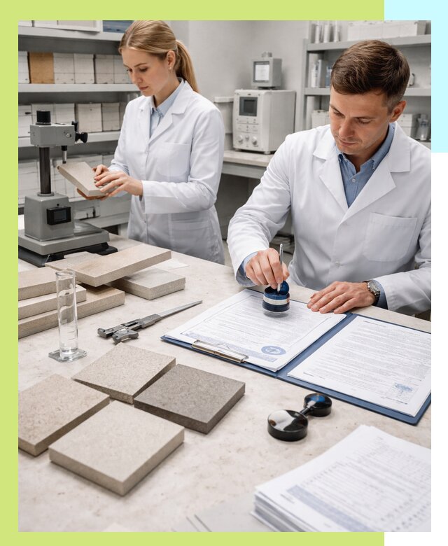 Сертификация плитки и керамики в Новомосковске с документами