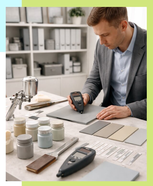 Сертификация краски в Новомосковске от 25813 р. | Алешин-Нвм центр