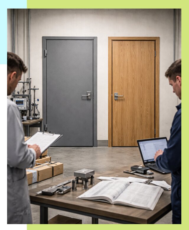 Сертификация дверей в Новомосковске от 8260 р. под ключ | Алешин-Нвм