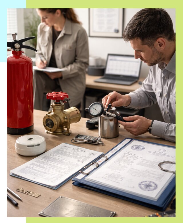 Сертификация пожарного оборудования в Новомосковске от 15488 р.|Алешин-Нвм