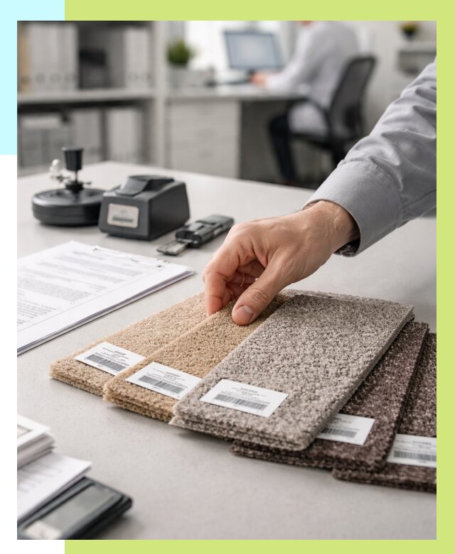 Сертификация ковролина в Новомосковске от 15488 р., Алешин-Нвм