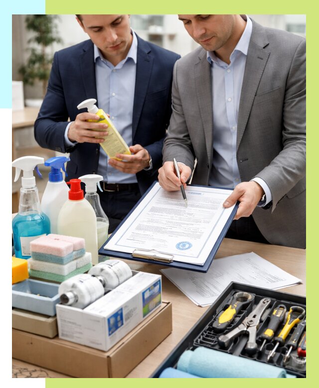 Сертификация хозяйственных товаров в Новомосковске, от 18585 р. |Алешин-Нвм