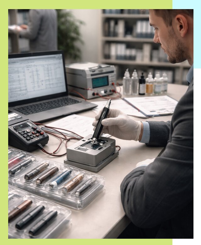 Сертификация электронных сигарет и вейпов в Новомосковске