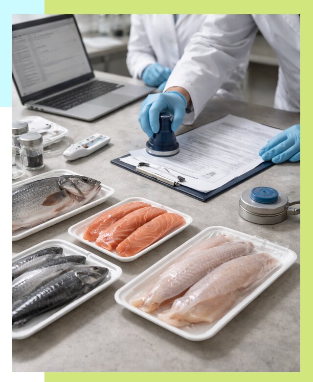 Сертификация рыбы и сертификат в Новомосковске от 15488 р. | Алешин-Нвм