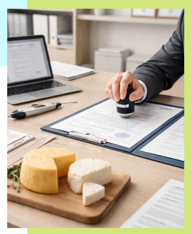 Сертификация сыров в Новомосковске от 15488 р | Сертификат на сыр Алешин-Нвм