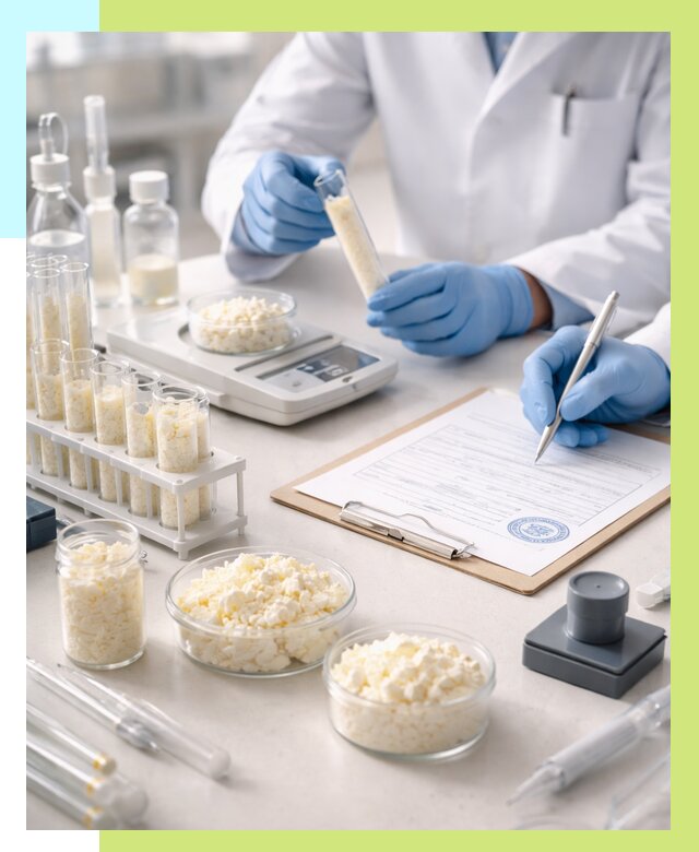 Сертификация творога в Новомосковске от 12390 р. под ключ | Алешин-Нвм