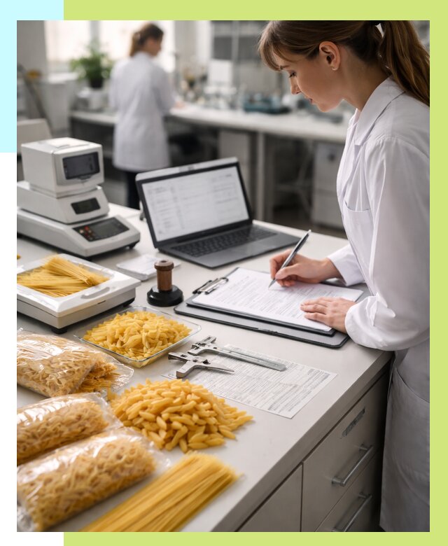 Сертификация макаронных изделий в Новомосковске от 15488 р. | Алешин-Нвм