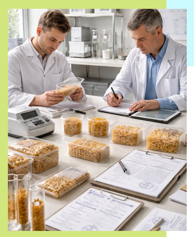 Сертификация макаронных изделий и технологической документации в Новомосковске