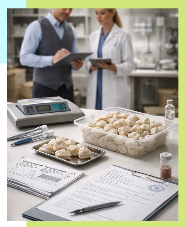 Сертификация пельменей в Новомосковске от 15488 р. срочно | Алешин-Нвм