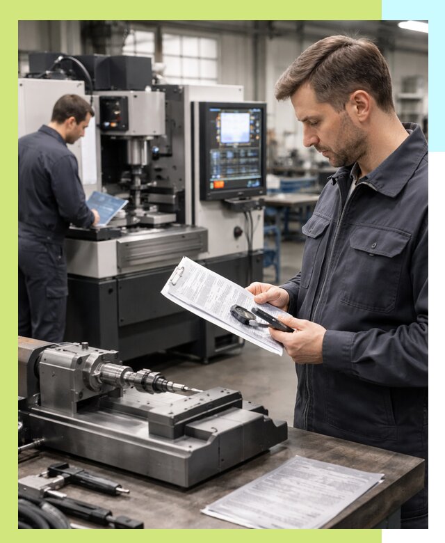 Сертификация станков: оформление документов и испытания в Новомосковске