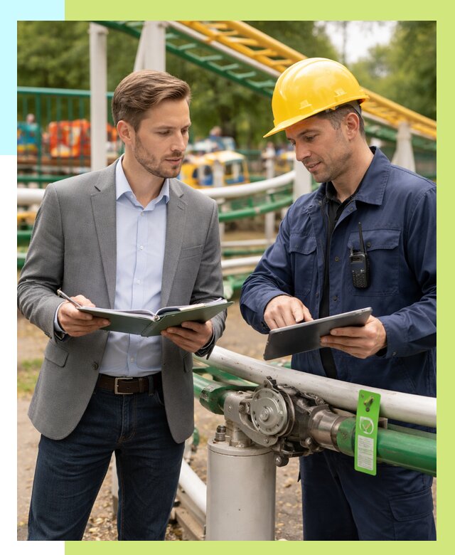 Сертификация аттракционов в Новомосковске от 46463 р. | Алешин-Нвм