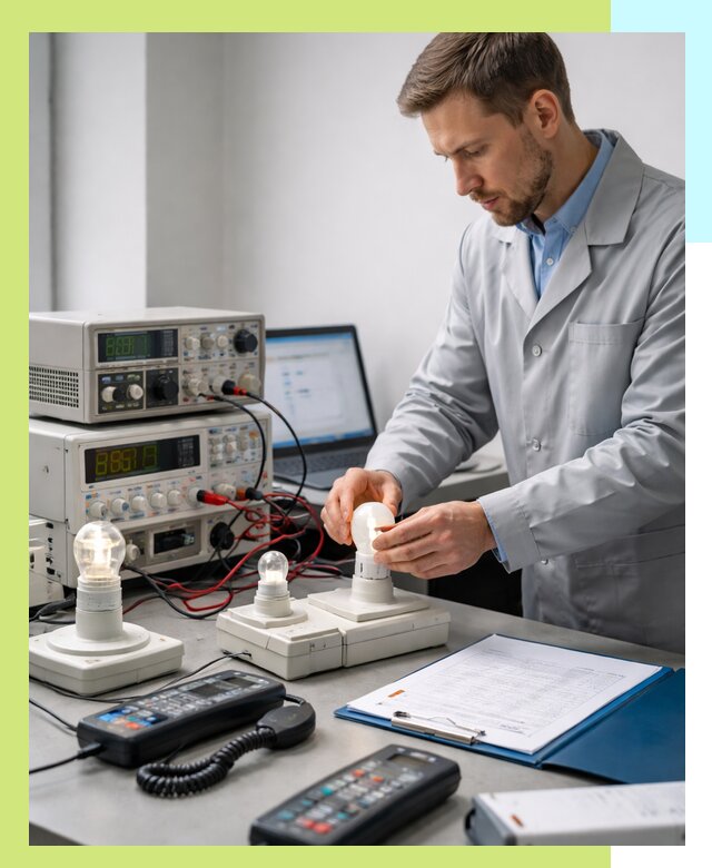 Сертификация ламп и светильников в Новомосковске по нормативам