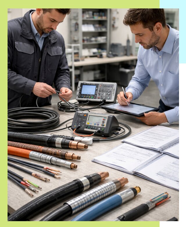 Сертификация кабеля и электропроводки в Новомосковске под ключ