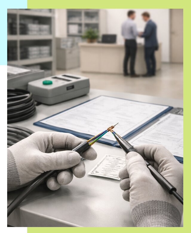 Сертификация провода в Новомосковске от 18585 р. в Алешин-Нвм