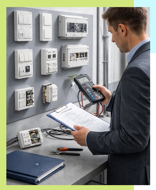 Сертификация электрических и автоматических выключателей в Новомосковске