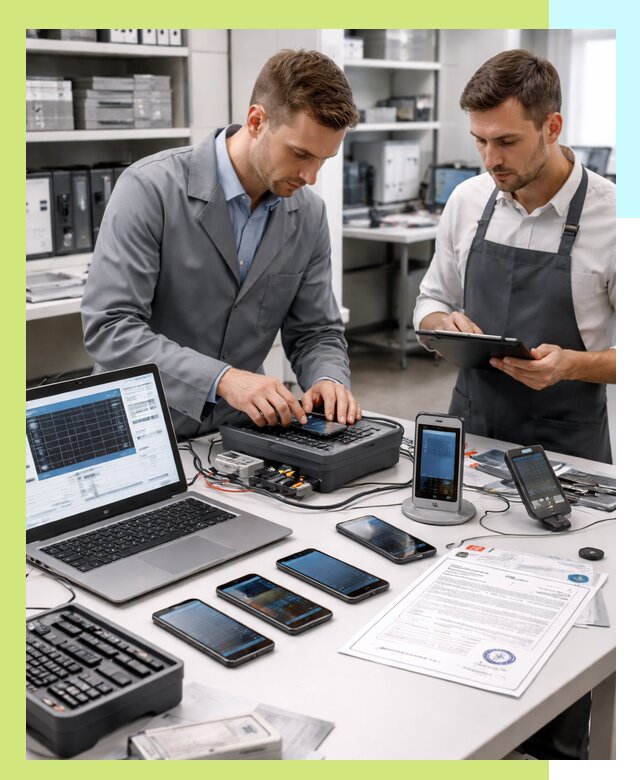 Сертификация мобильных телефонов и смартфонов в Новомосковске под ключ