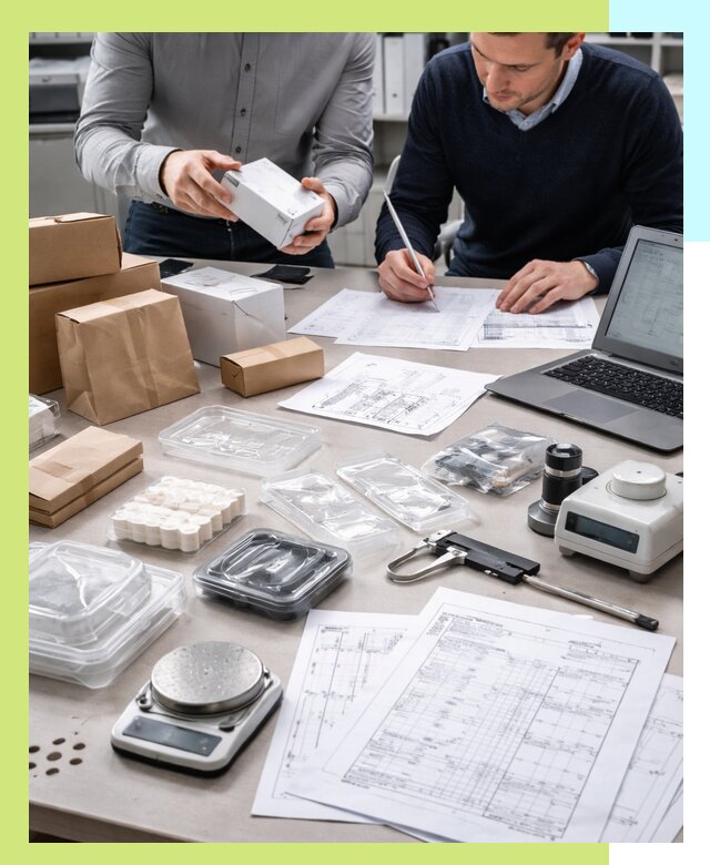 Разработка ТУ на упаковку паспорт и образцы в Новомосковске
