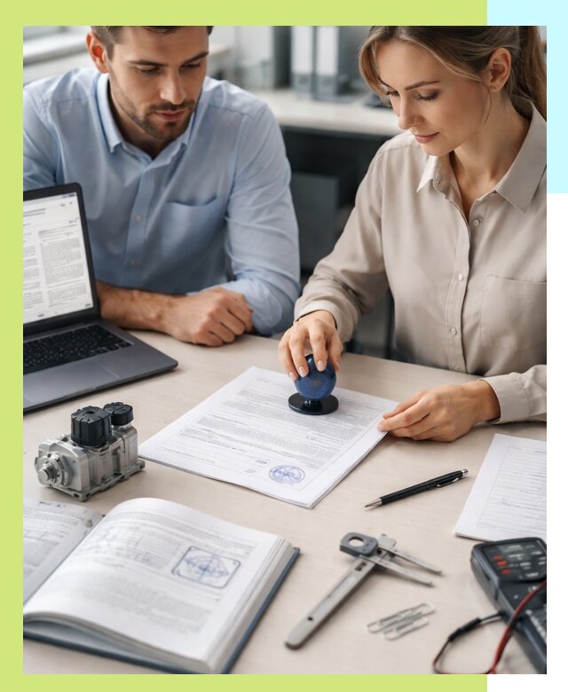 Выдача паспорта изделия и техническая экспертиза продукции в Новомосковске