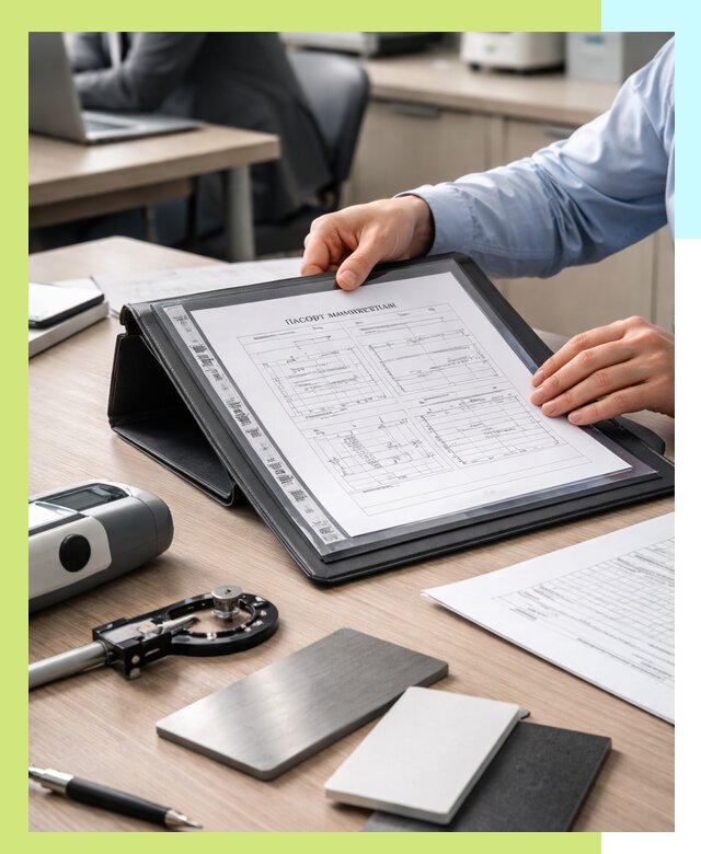 Оформление паспорта материала для продукции в Новомосковске