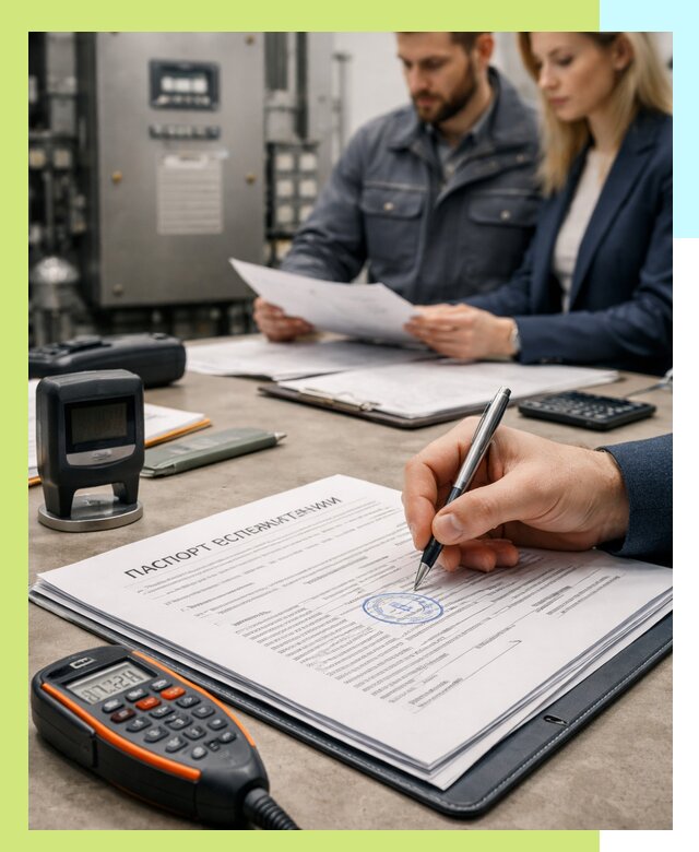 Оформление паспорта эксплуатации оборудования в Новомосковске