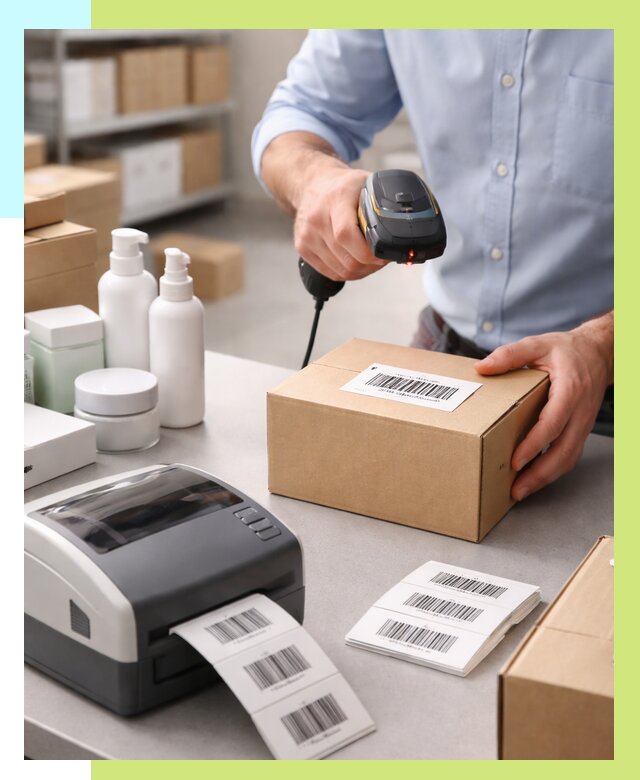 Штрихкодирование продукции в Новомосковске от 4646 р. | Алешин-Нвм