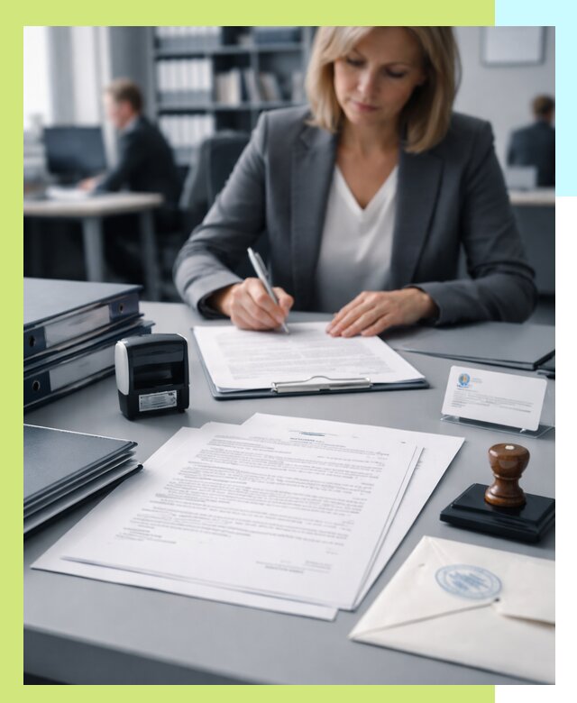 Оформление отказного письма для продукции и оборудования в Новомосковске