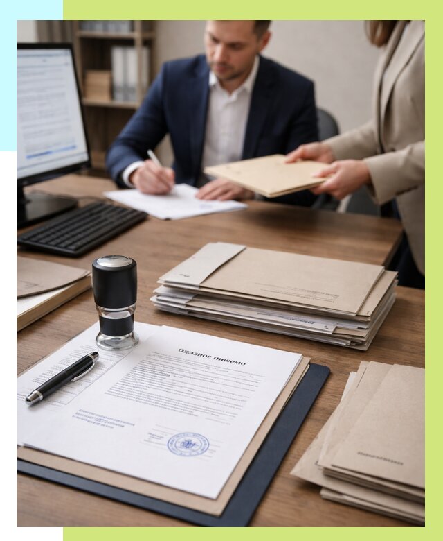 Отказное письмо для таможни в Новомосковске от 3098 р, Алешин-Нвм