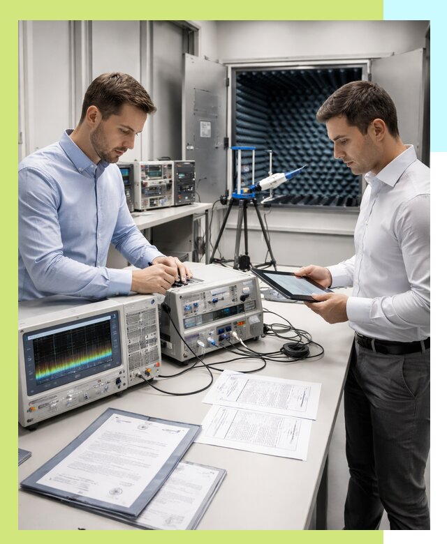 Оформление и выдача сертификата ЭМС для продукции в Новомосковске