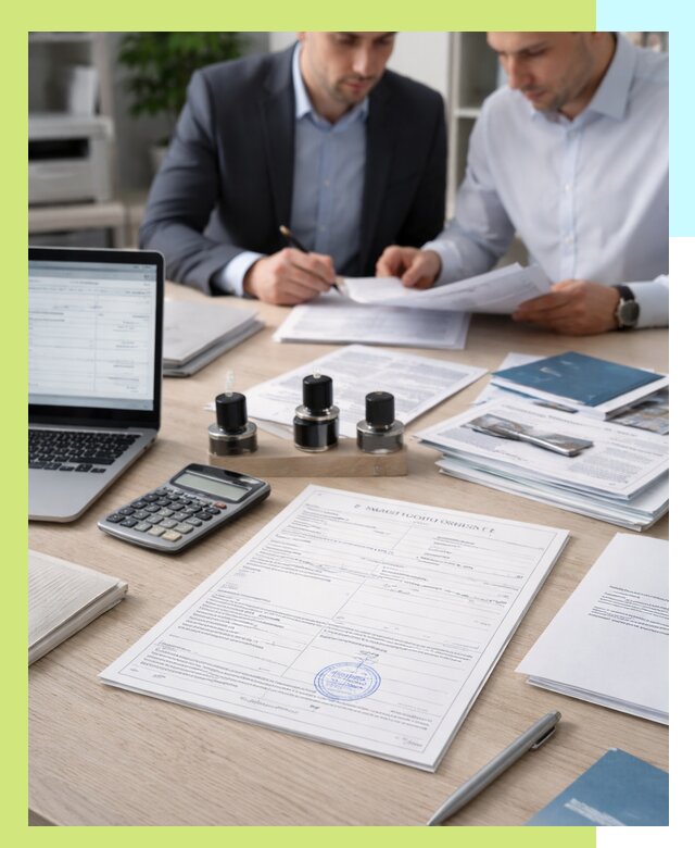 Оформление сертификата происхождения СТ 1 для экспорта в Новомосковске