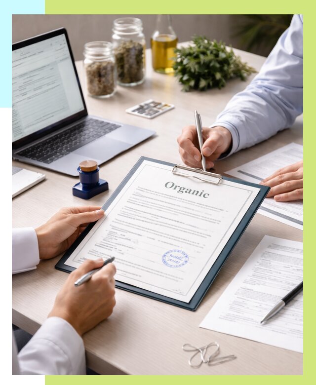 Оформление сертификат органик в Новомосковске от 30975 р. | Алешин-Нвм