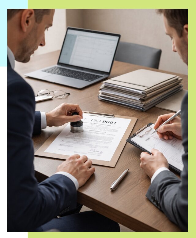 Сертификат ISO 9001 в Новомосковске купить от 82600 р. | Алешин-Нвм