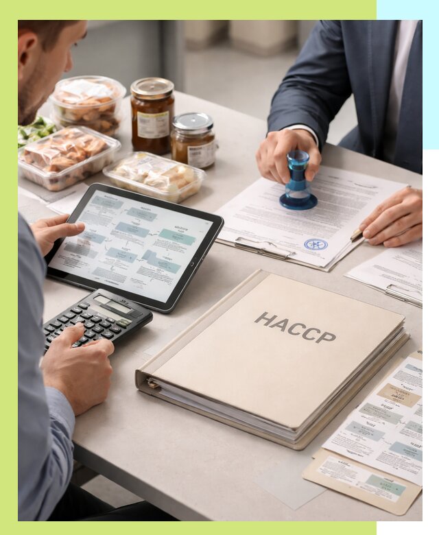 Получение сертификата HACCP для пищевых предприятий в Новомосковске
