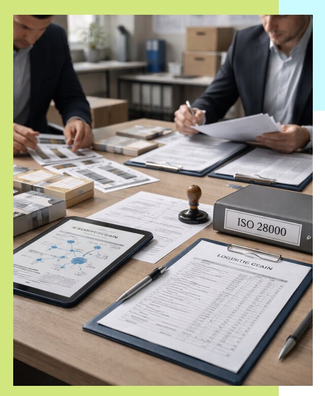 Получение сертификата ISO 28000 по безопасности цепи поставок в Новомосковске