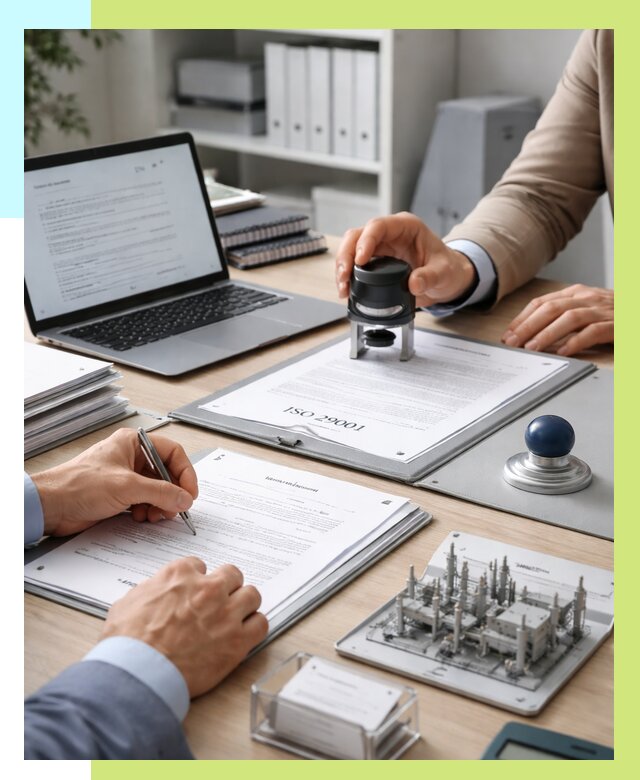 Сертификат ISO 29001 в Новомосковске под ключ от 77438 р. | Алешин-Нвм