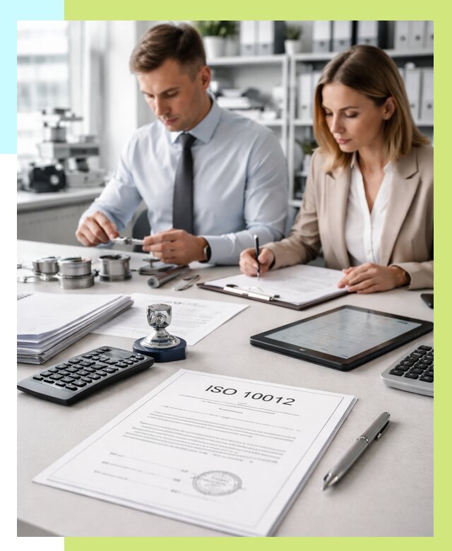 Сертификат ISO 10012 в Новомосковске от 25813 р. — Алешин-Нвм