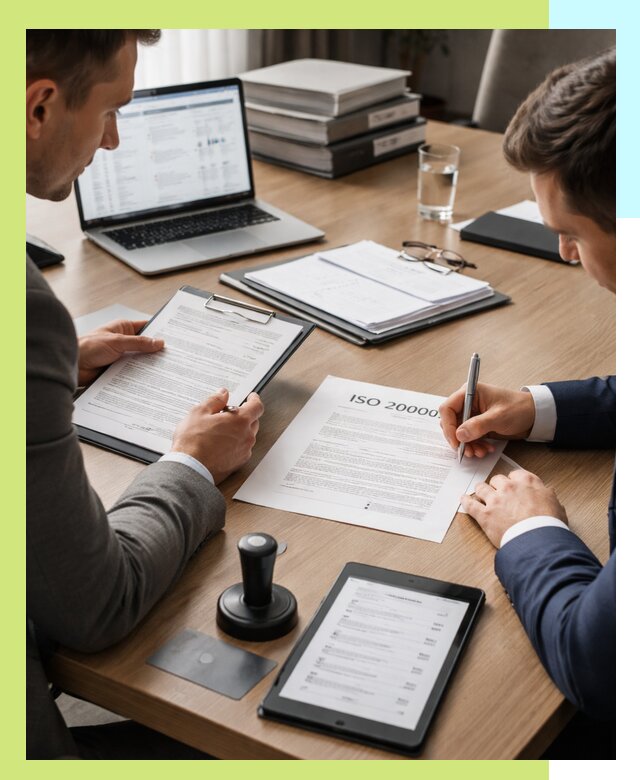Получение сертификата ISO 20000 для ИТ-услуг в Новомосковске