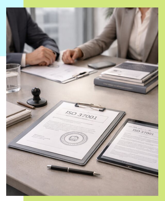 Сертификат ISO 37001 в Новомосковске оформить от 123900 р. Алешин-Нвм